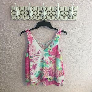 Candies - Hawaiian Flower Tank
